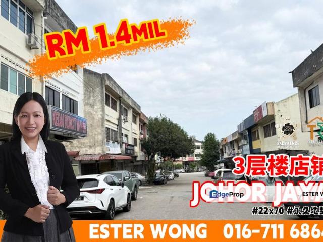 Shop for sale in Plentong, Johor
