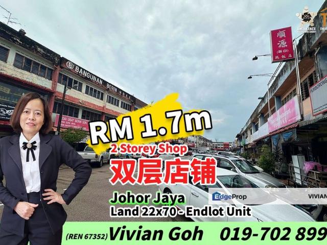 Shop for sale in Plentong, Johor