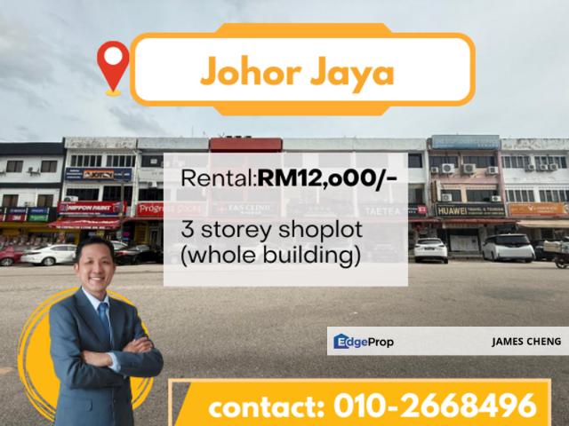 Shop for rent in Plentong, Johor