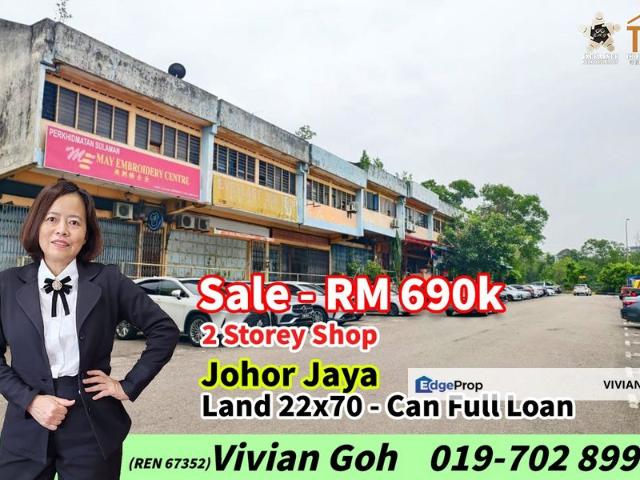 Shop for sale in Plentong, Johor