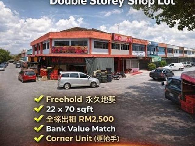 Shop for sale in Plentong, Johor
