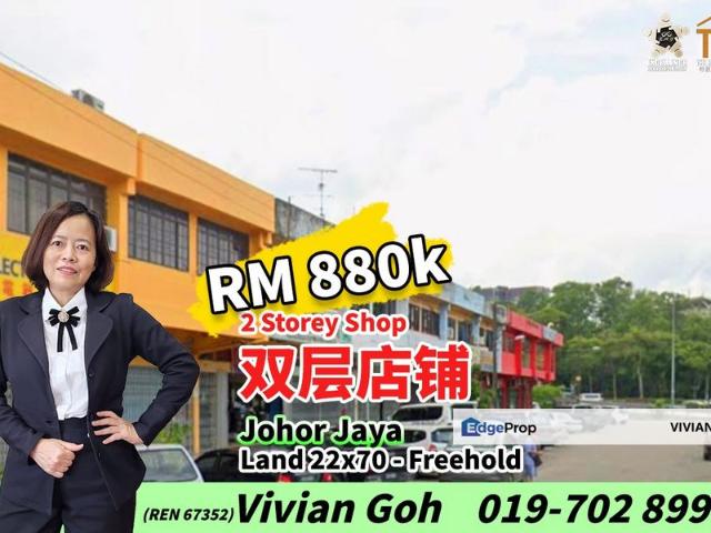 Shop for sale in Plentong, Johor
