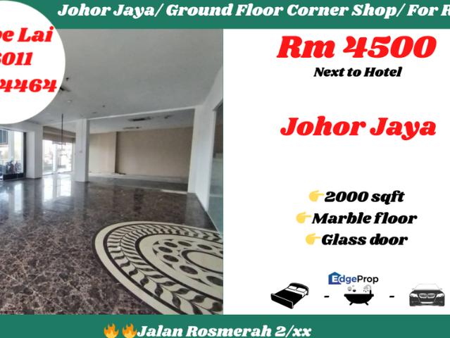 Shop for rent in Bukit Ledang, Johor