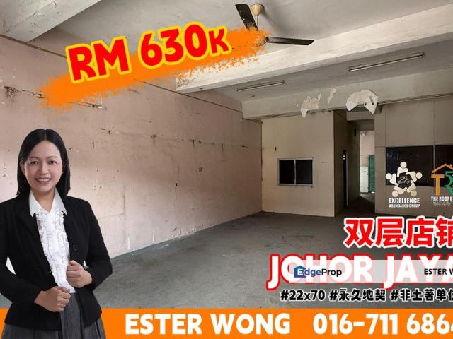 Shop for sale in Plentong, Johor