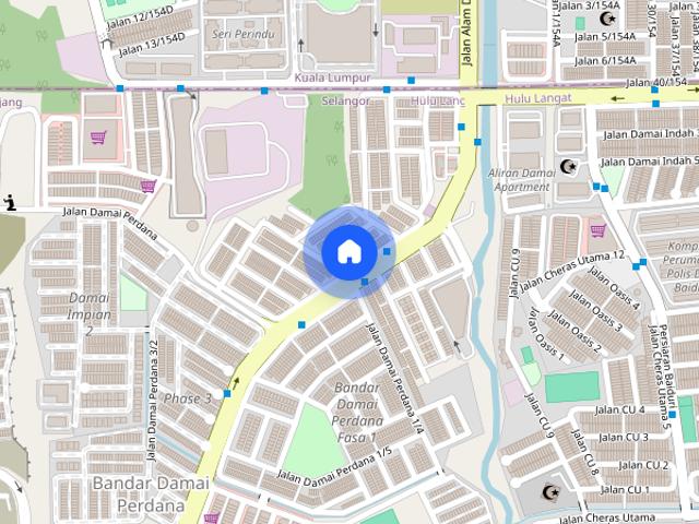 Apartment for rent in Kajang, Langat