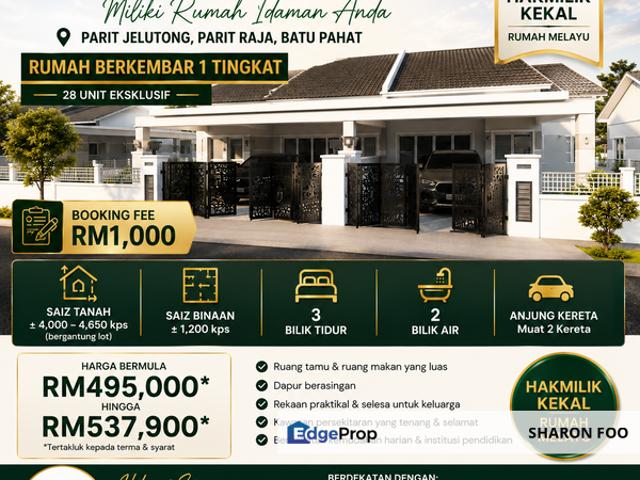 House for sale in Batu Pahat, Johor