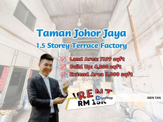 Warehouse for rent in Plentong, Johor