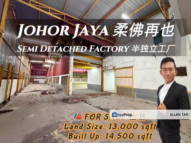 Warehouse for sale in Plentong, Johor