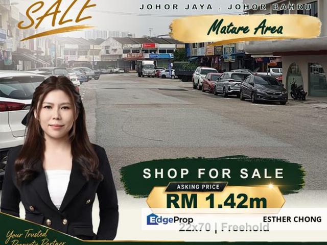 Shop for sale in Plentong, Johor