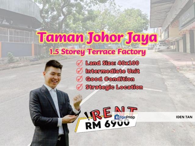 Warehouse for rent in Plentong, Johor