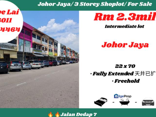 Shop for sale in Kediaman Kakitangan Daerah JKR Johor Bahru, Iskandar Puteri