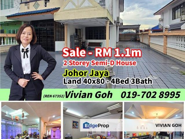 House for sale in Plentong, Johor