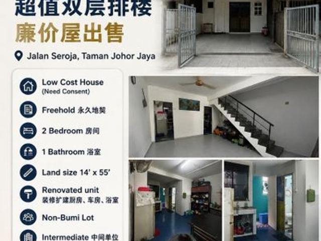 House for sale in Plentong, Johor