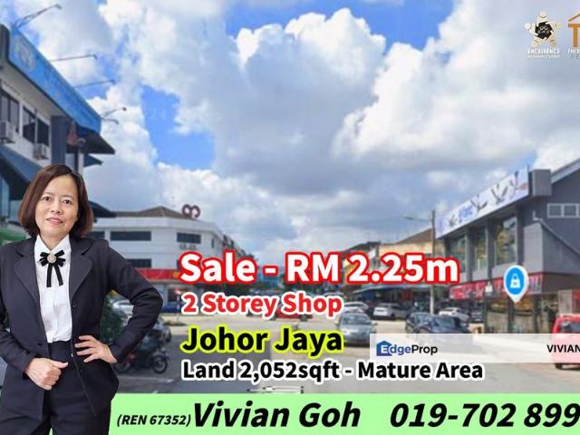 Shop for sale in Plentong, Johor