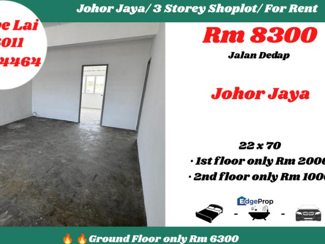 Shop for rent in Plentong, Johor