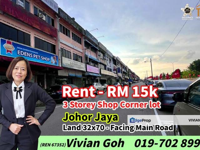 Shop for rent in Plentong, Johor