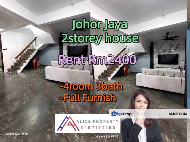 House for rent in Plentong, Johor