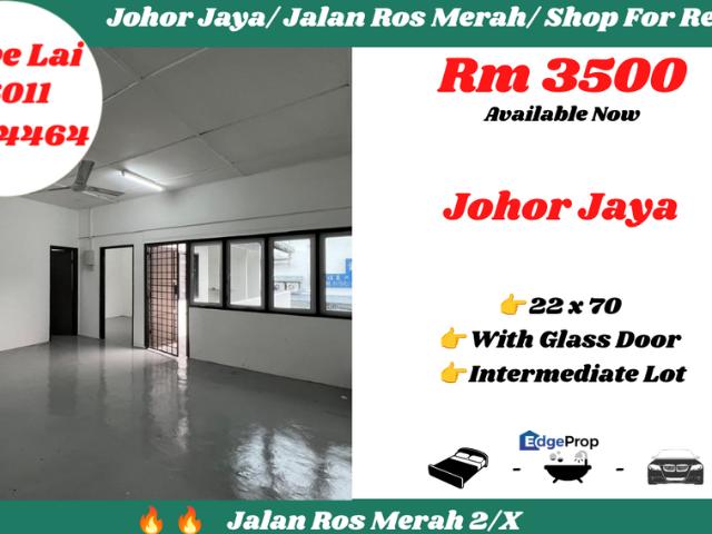 Shop for rent in Plentong, Johor