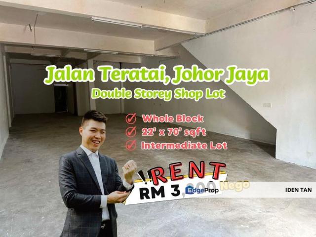 Shop for rent in Plentong, Johor
