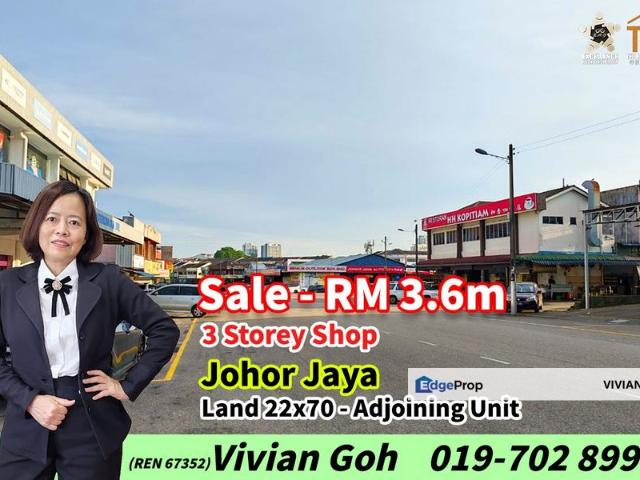 Shop for sale in Plentong, Johor