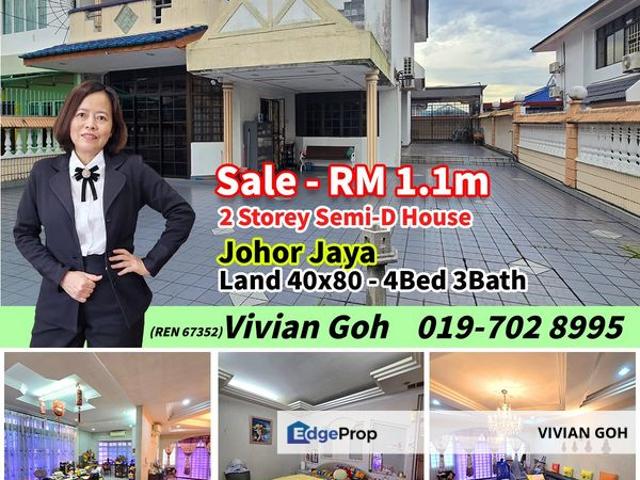 House for sale in Plentong, Johor