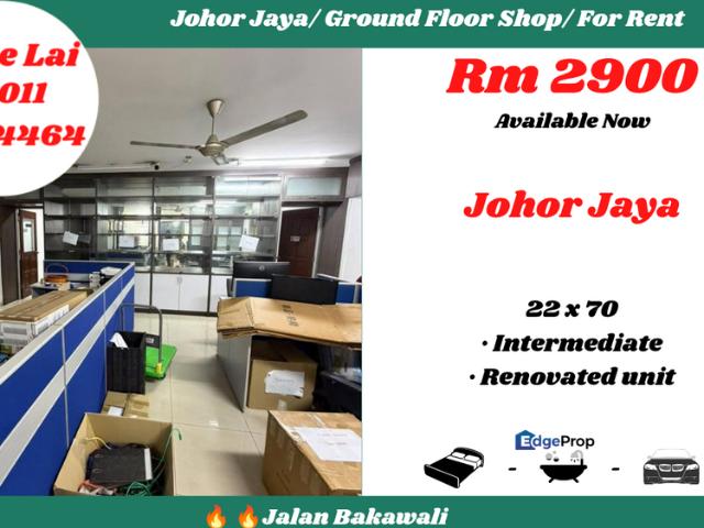 Shop for rent in Kediaman Kakitangan Daerah JKR Johor Bahru, Iskandar Puteri