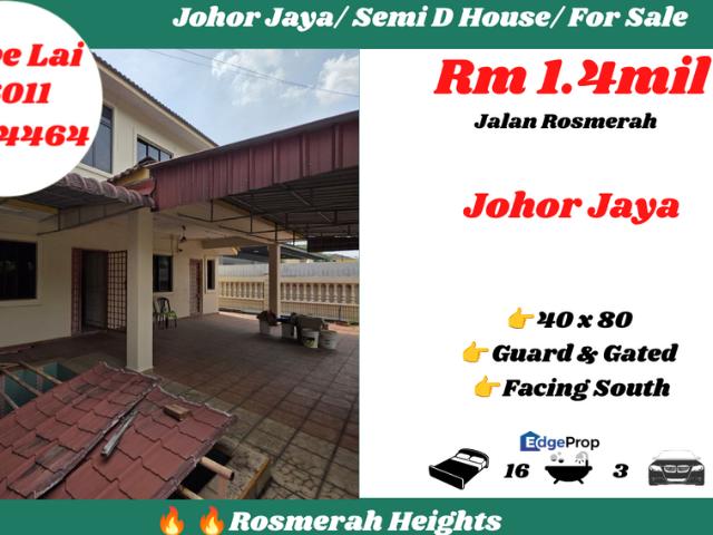 House for sale in Plentong, Johor