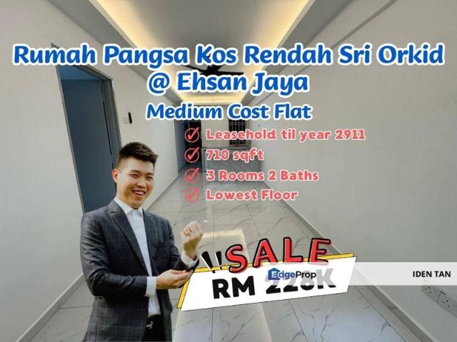 Flat for sale in Plentong, Johor