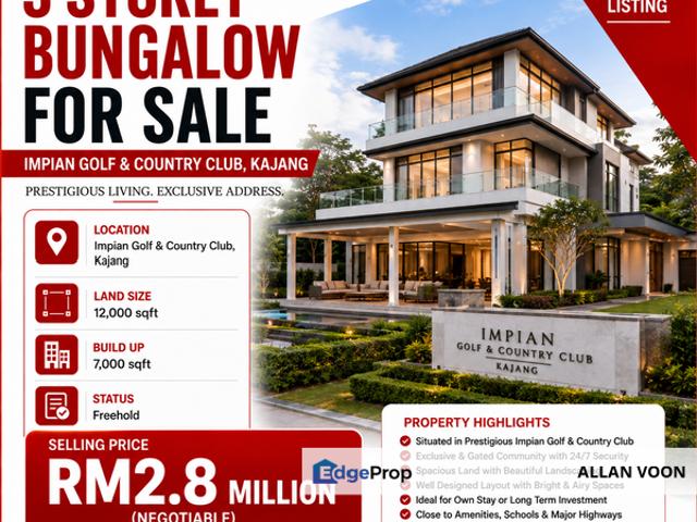 House for sale in Kajang, Langat