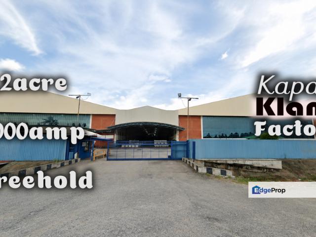 Warehouse for sale in Kapar, Bandaraya Klang
