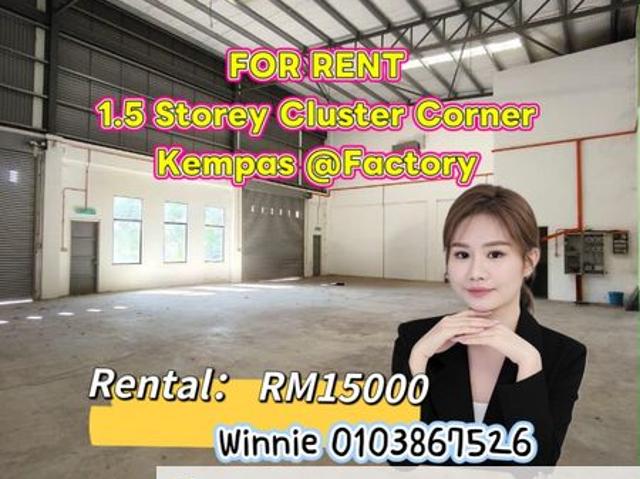 Warehouse for rent in Johore Bahru, Johor