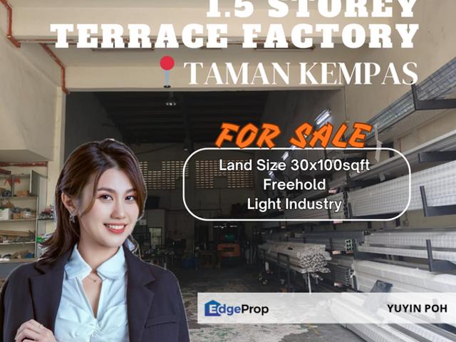 Warehouse for sale in Johore Bahru, Johor