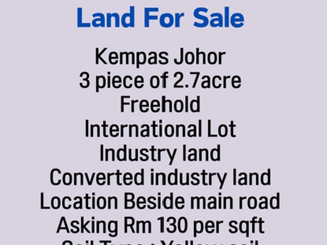 Warehouse for sale in Johore Bahru, Johor