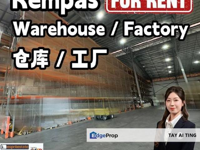 Warehouse for rent in Johore Bahru, Johor