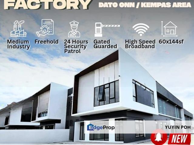Warehouse for sale in Johore Bahru, Johor