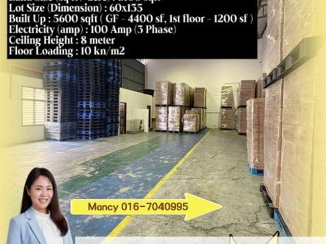 Warehouse for sale in Johore Bahru, Johor