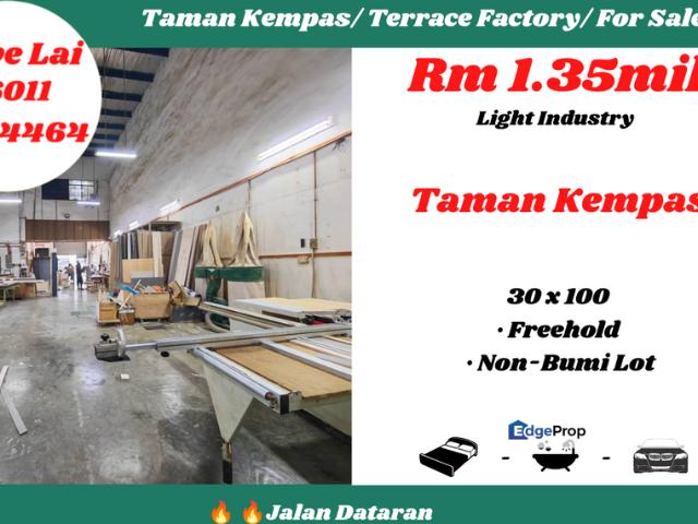 Warehouse for sale in Johore Bahru, Johor