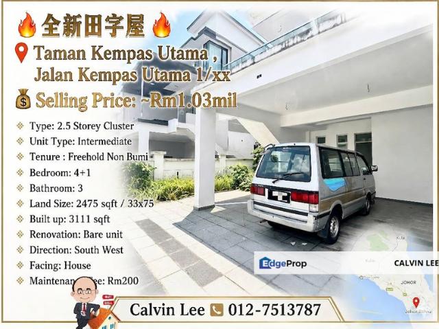 House for sale in Johor