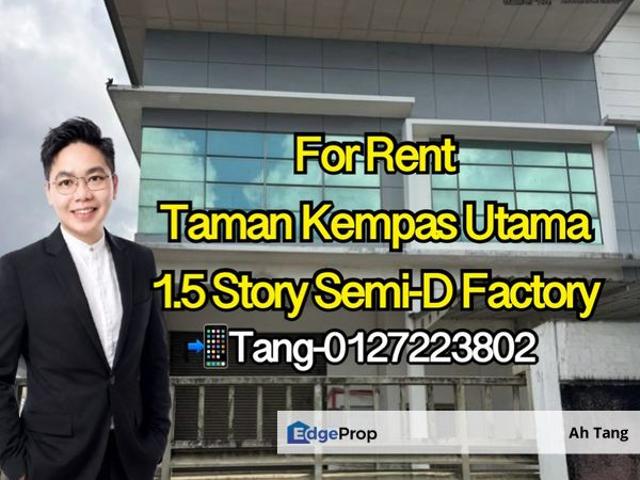 Warehouse for rent in Johore Bahru, Johor