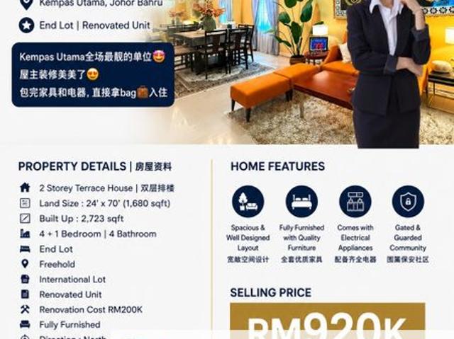 House for sale in Johor
