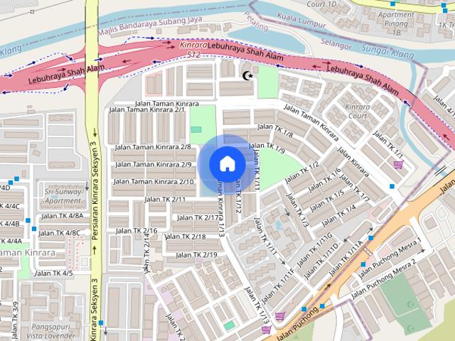 Apartment for rent in Petaling, Subang Jaya