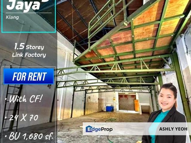 Warehouse for rent in Port Klang, Selangor
