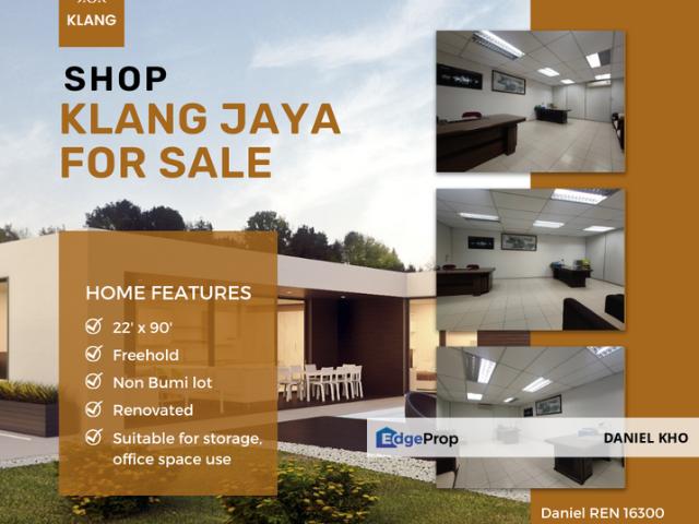 Shop for sale in Port Klang, Selangor
