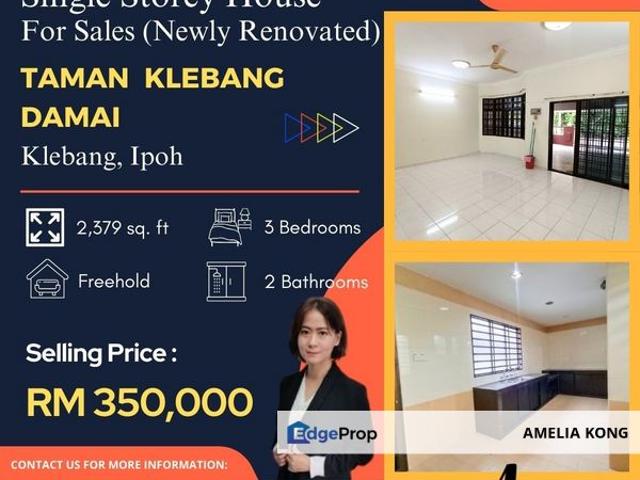 House for sale in Perak, Tanjong Ipoh