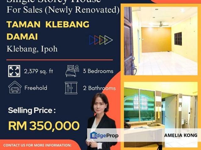 House for sale in Perak, Tanjong Ipoh