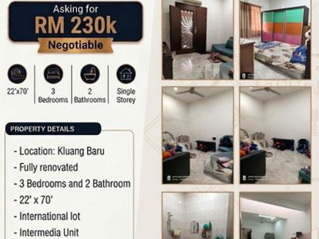 House for sale in Kluang, Johor