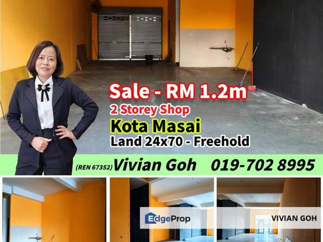 Shop for sale in Pasir Gudang, Johor