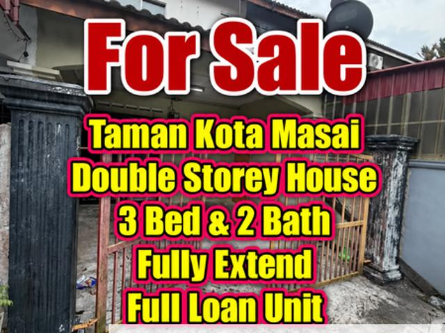 House for sale in Taman Kota Masai, Pasir Gudang