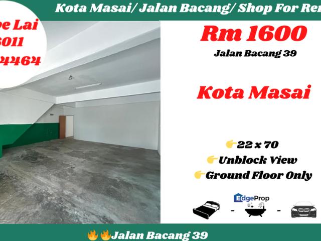 Shop for rent in Bukit Ledang, Johor