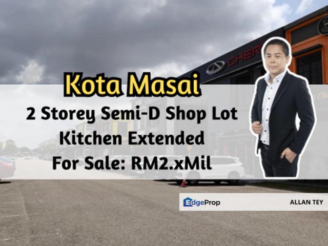 Shop for sale in Pasir Gudang, Johor